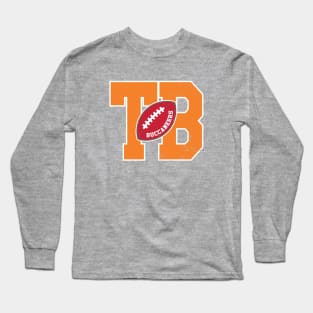 Big Bold Tampa Bay Buccaneers Monogram Long Sleeve T-Shirt